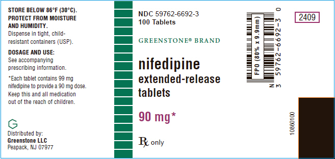 Principal Display Panel - 90 mg Tablet Bottle Label
