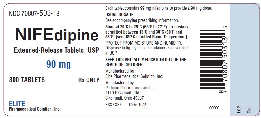 PRINCIPAL DISPLAY PANEL - 90 mg Tablet Bottle Label-300 count