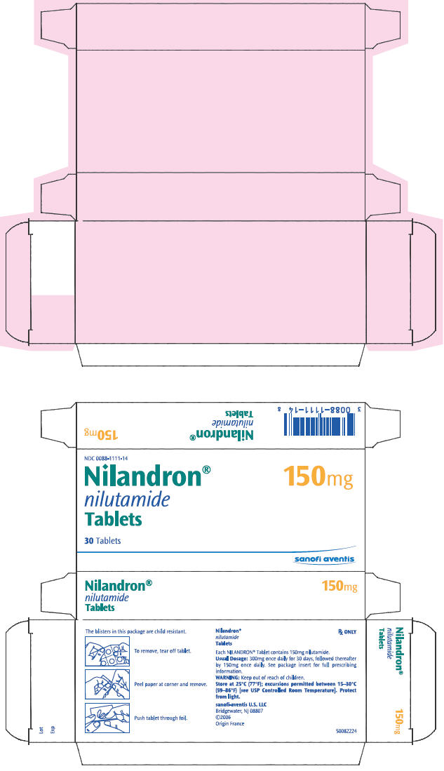 PRINCIPAL DISPLAY PANEL - 150 mg/30 Tablet Box