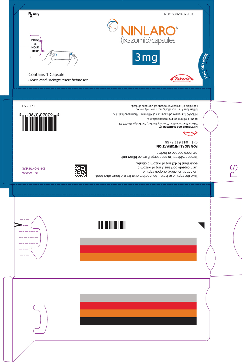 PRINCIPAL DISPLAY PANEL - 3 mg Capsule Blister Pack