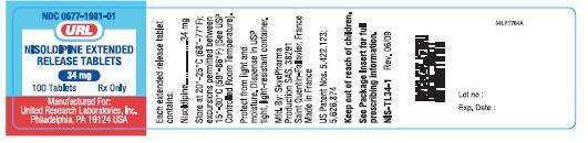 Principal Display Panel 34 mg label
