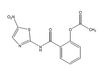 nitazoxanide-structure