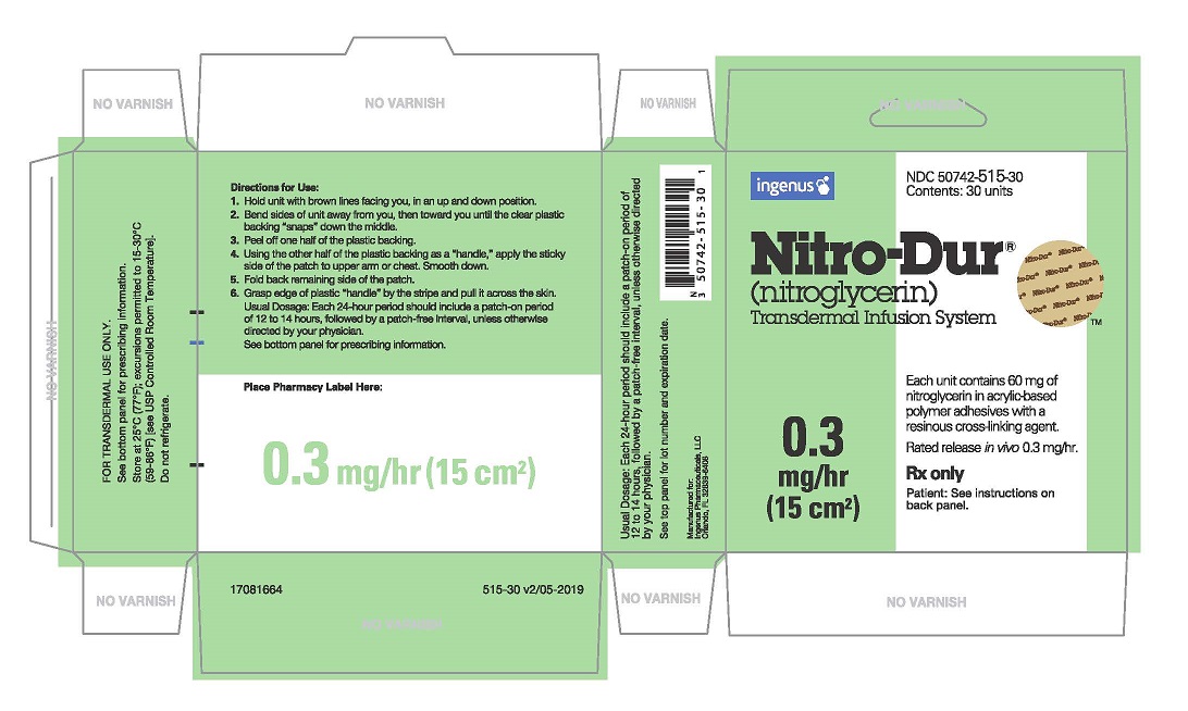 Nitro-Dur 0.3 mg/hr