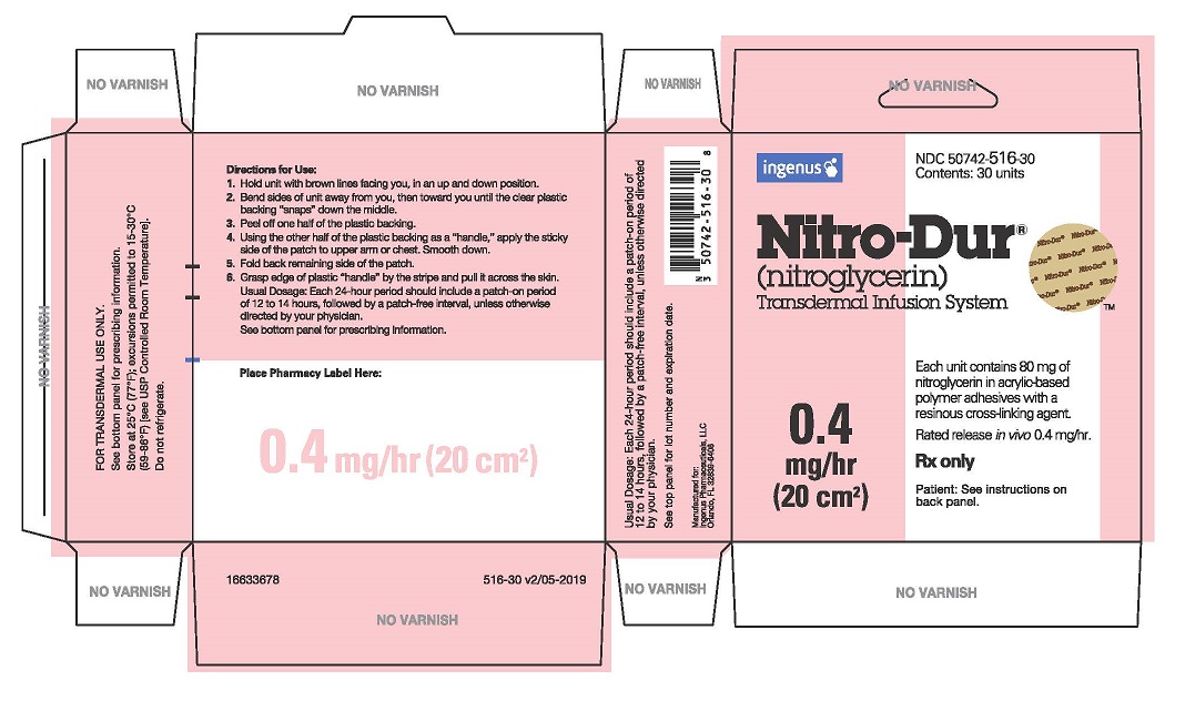 Nitro-Dur 0.4 mg/hr