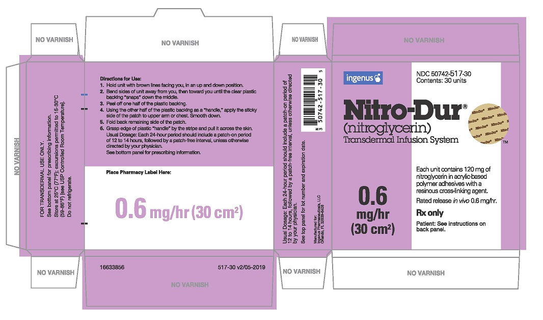 Nitro-Dur 0.6 mg/hr
