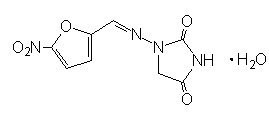 nitrofurantoin monohydrate chemical structure