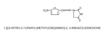 Nitrofurantoin chemical structure