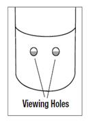 Viewing Holes