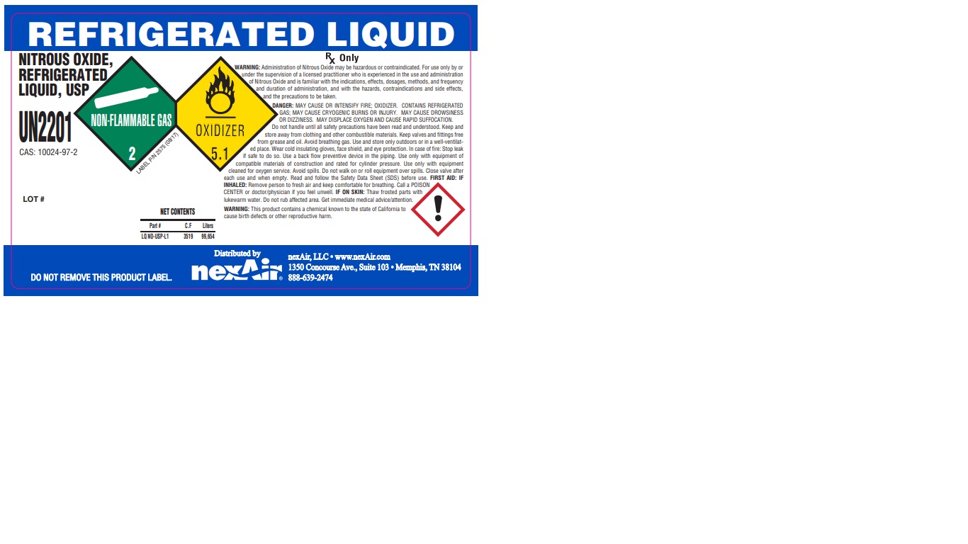 nitrous oxide liquid