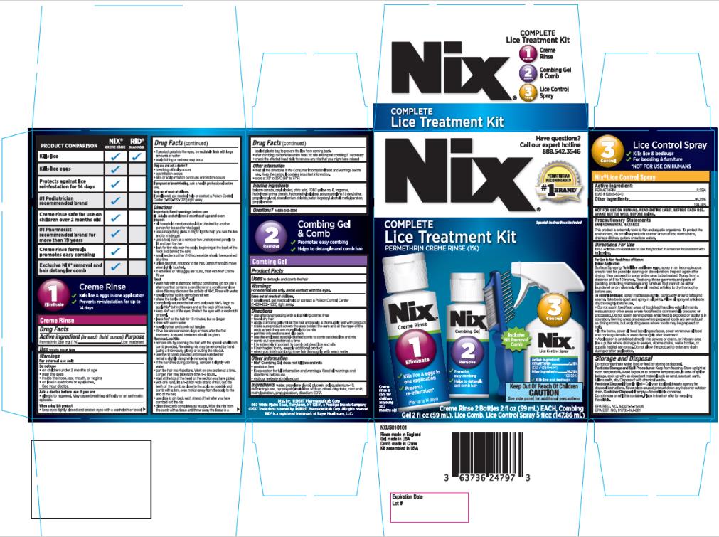 Nix Complete Lice Treatment Kit