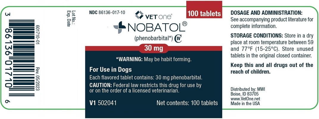 Nobatol 30 mg, 100ct.