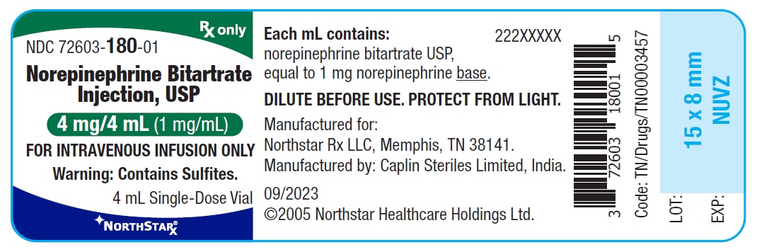 Norepinephrine-DL-4ml-label