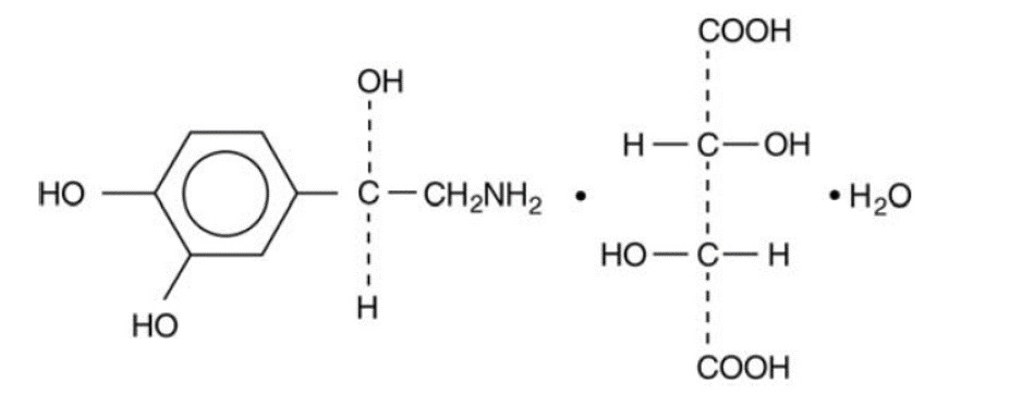 norepinephrine-structure