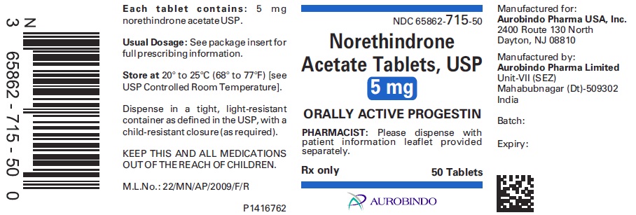 PACKAGE LABEL-PRINCIPAL DISPLAY PANEL - 5 mg (50 Tablet Bottle)