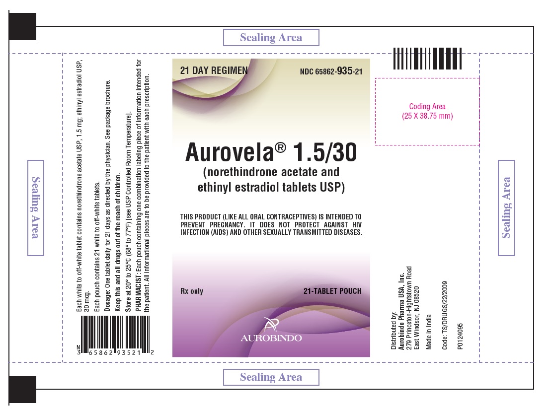 PACKAGE LABEL-PRINCIPAL DISPLAY PANEL - 1.5 mg/30 mcg Pouch Label