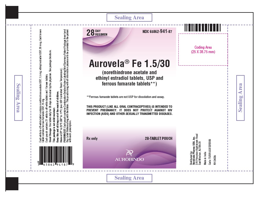 PACKAGE LABEL-PRINCIPAL DISPLAY PANEL - 1.5 mg/30 mcg and 75 mg Pouch Label