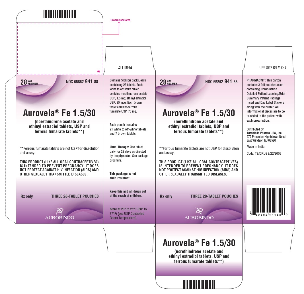 PACKAGE LABEL-PRINCIPAL DISPLAY PANEL - 1.5 mg/30 mcg and 75 mg Blister Carton
