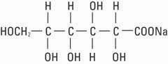 structural formula sodium glucontae