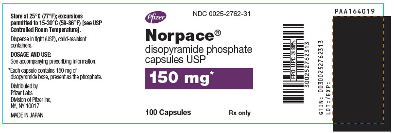 Principle Display Panel - 150 mg Capsule Bottle Label