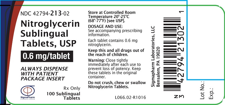 0.6 mg 100 Count Bottle Label