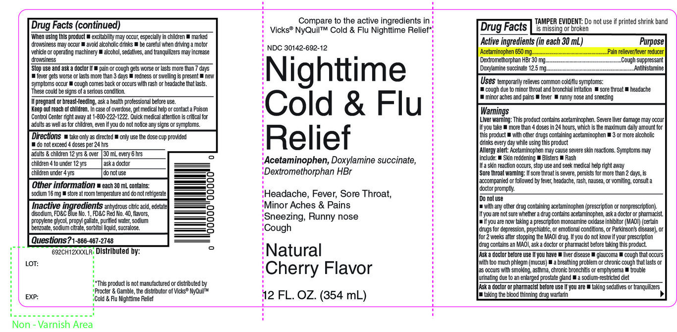 Kroger Nighttime Cold & Flu Relief