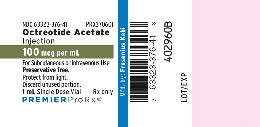 PACKAGE LABEL - PRINCIPAL DISPLAY - Octreotide 1 mL Single Dose Vial Label
