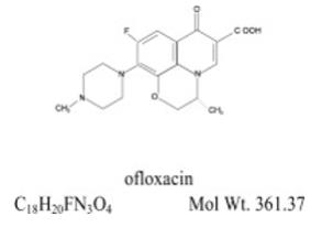 (±)-9-Fluoro-2,3-dihydro-3-methyl-10-(4-methyl-1-piperazinyl)-7-oxo-7H-pyrido[1,2,3-de]-1,4-benzoxazine-6-carboxylic acid. 