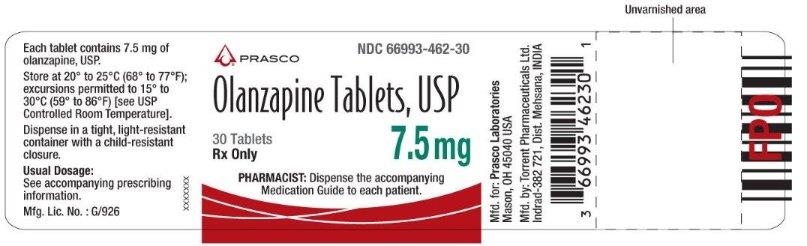 Olanzapine Tablets, USP 7.5 mg