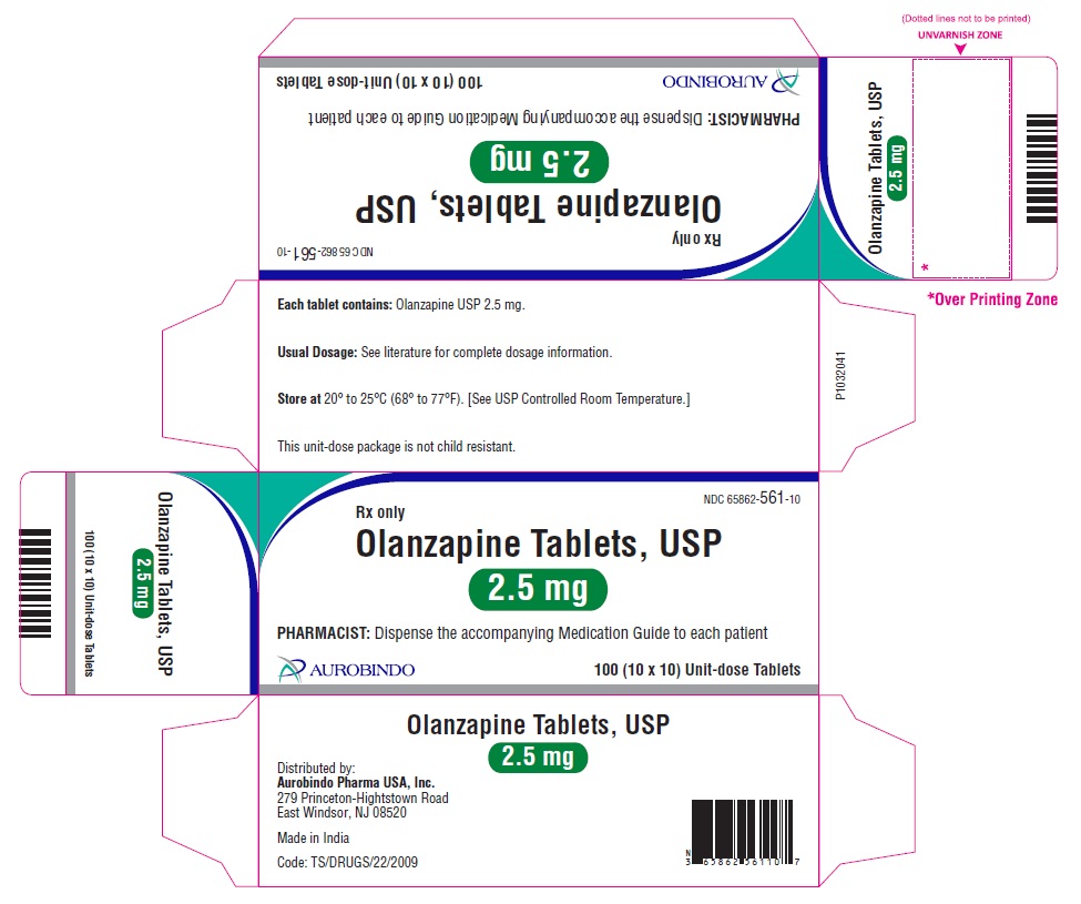PACKAGE LABEL-PRINCIPAL DISPLAY PANEL - 2.5 mg Blister Carton (10 x 10 Unit-dose)