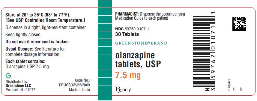 PACKAGE LABEL-PRINCIPAL DISPLAY PANEL - 7.5 mg (30 Tablet Bottle)