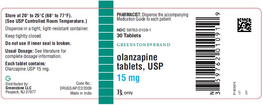 PACKAGE LABEL-PRINCIPAL DISPLAY PANEL - 15 mg (30 Tablet Bottle)