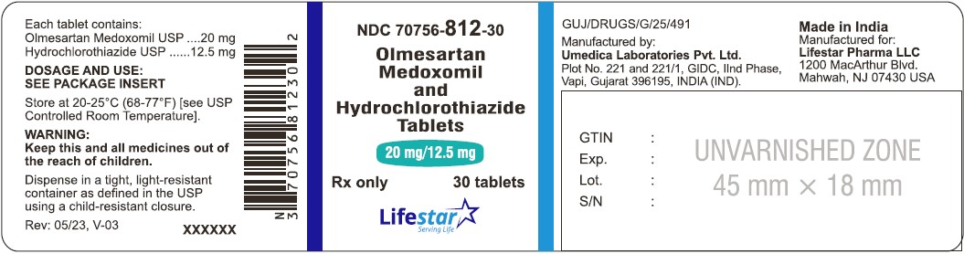 Olmesartan Medoxomil and Hydrochlorothiazide Tablets 20mg/12.5mg 30s
