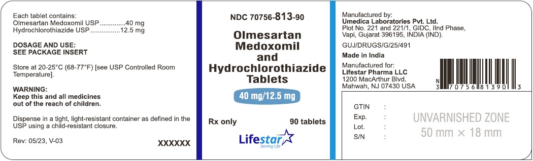 Olmesartan Medoxomil and Hydrochlorothiazide Tablets 40mg/12.5mg 90s
