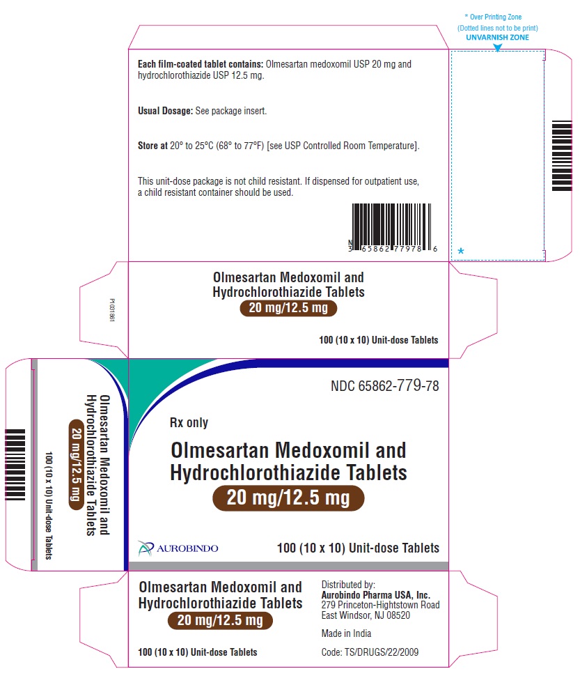 PACKAGE LABEL-PRINCIPAL DISPLAY PANEL - 20 mg/12.5 mg Blister Carton (10 x 10 Unit-dose)