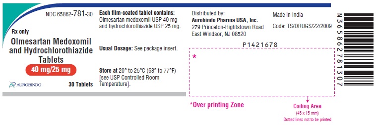 PACKAGE LABEL-PRINCIPAL DISPLAY PANEL - 40 mg/25 mg (30 Tablets Bottle)