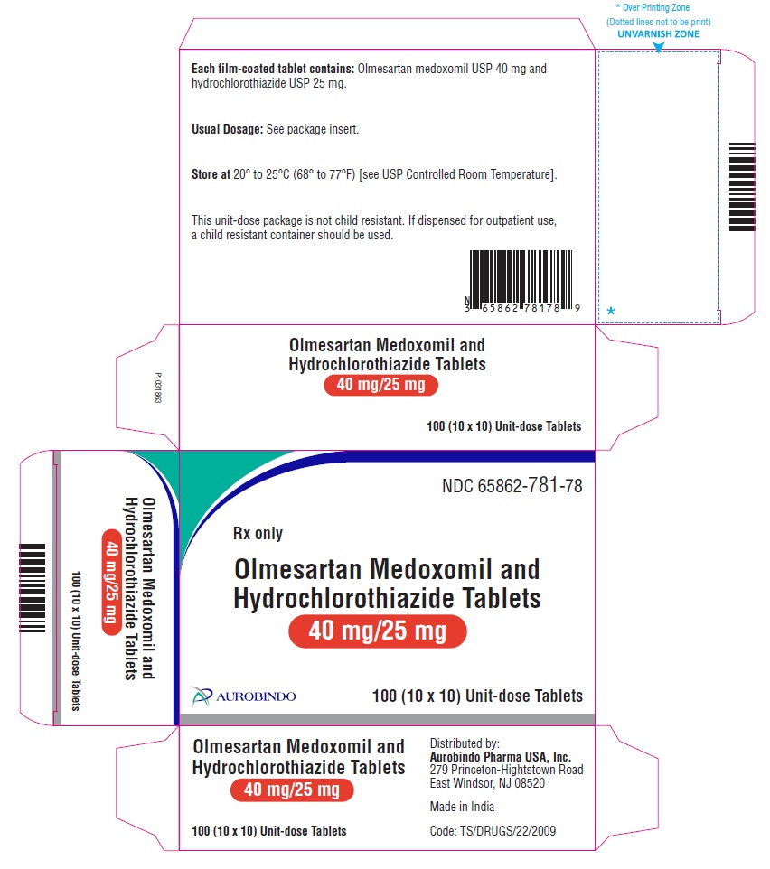 PACKAGE LABEL-PRINCIPAL DISPLAY PANEL - 40 mg/25 mg Blister Carton (10 x 10 Unit-dose)