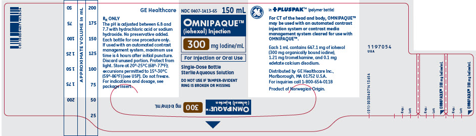 PRINCIPAL DISPLAY PANEL - 300 mg Iodine/mL Bottle Label