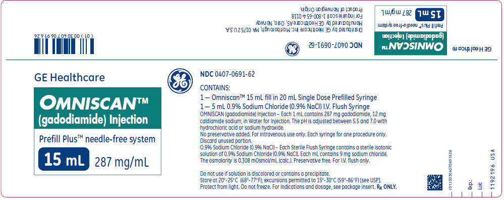 PRINCIPAL DISPLAY PANEL - 15 mL Syringe Box Label