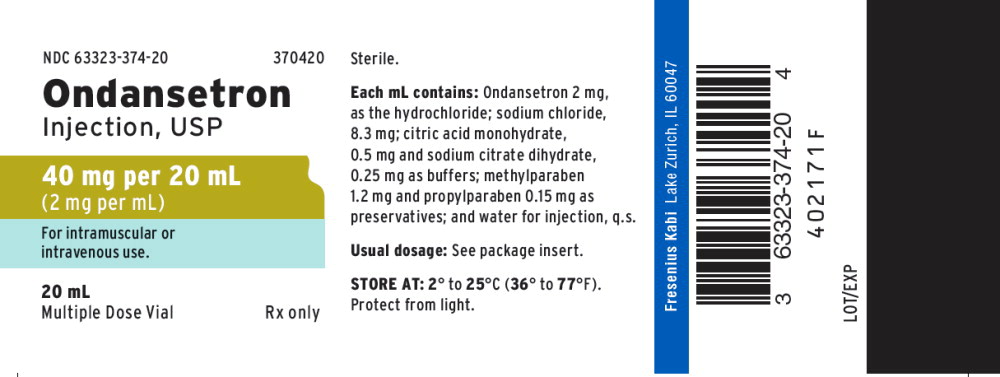 PACKAGE LABEL - PRINCIPAL DISPLAY – Ondansetron Injection, USP - Vial Label
