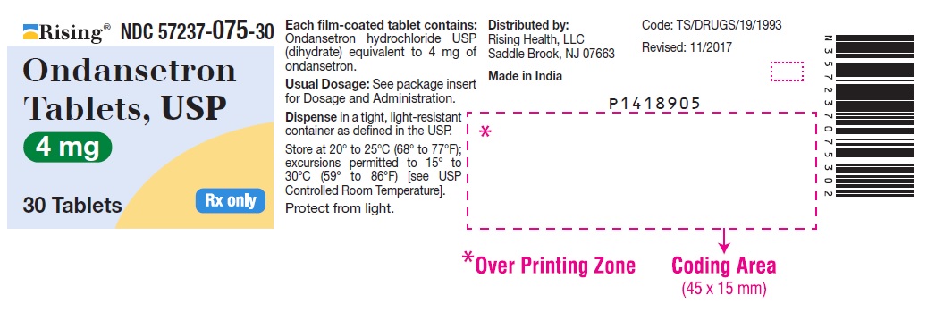 PACKAGE LABEL-PRINCIPAL DISPLAY PANEL - 4 mg (30 Tablet Bottle)