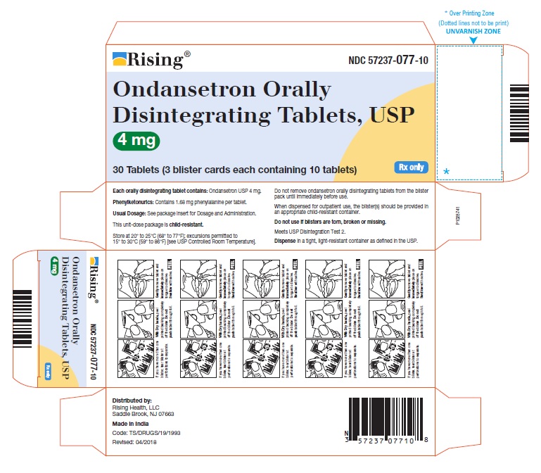 PACKAGE LABEL-PRINCIPAL DISPLAY PANEL - 4 mg Blister Carton (3 x 10 Unit-dose)