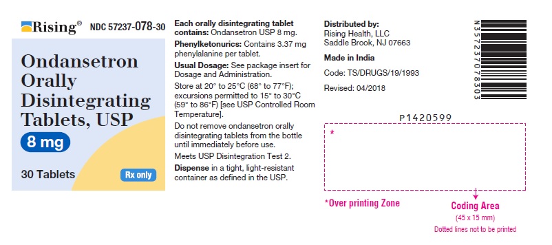 PACKAGE LABEL-PRINCIPAL DISPLAY PANEL - 8 mg (30 Tablets Bottle)