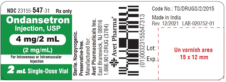 ondansetron-spl-2ml-vial-label