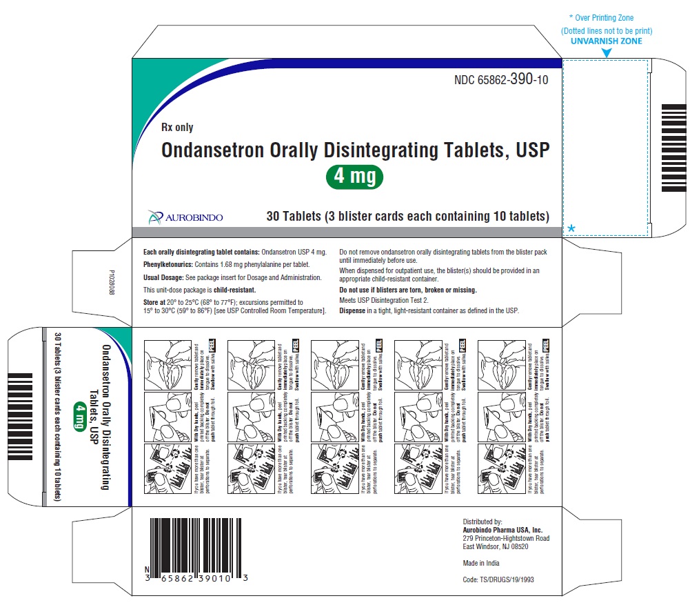 PACKAGE LABEL-PRINCIPAL DISPLAY PANEL - 4 mg Blister Carton (3 x 10 Unit-dose)