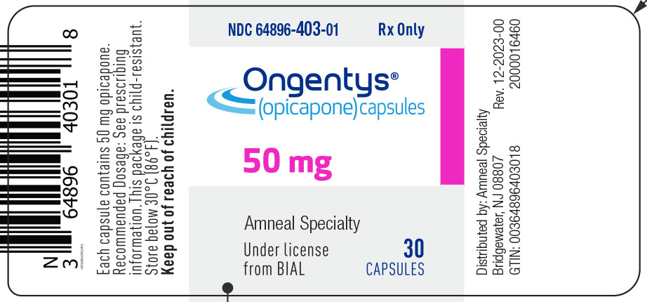 50 mg 30 ct label