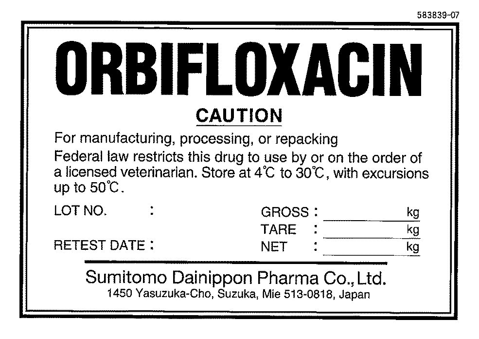 Orbifloxacin Bulk Ingredient
