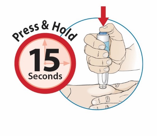 Autoinjector press and hold