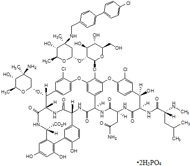 oritavancin Chemical Structure