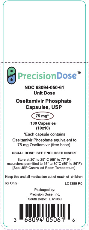 PRINCIPAL DISPLAY PANEL - 75 mg Capsule Blister Pack Carton Label
