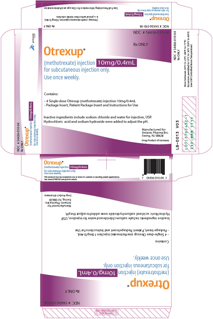 10 mg 4-pack carton label